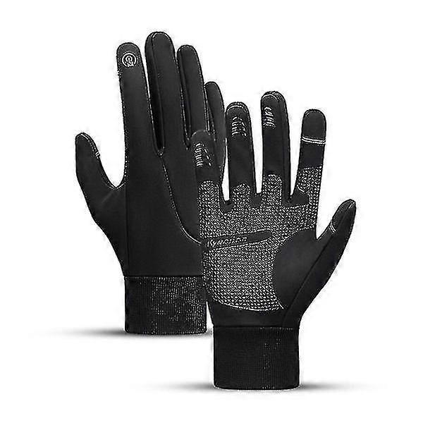 Kyncilor Warm Winter Gloves With Touch Function Black