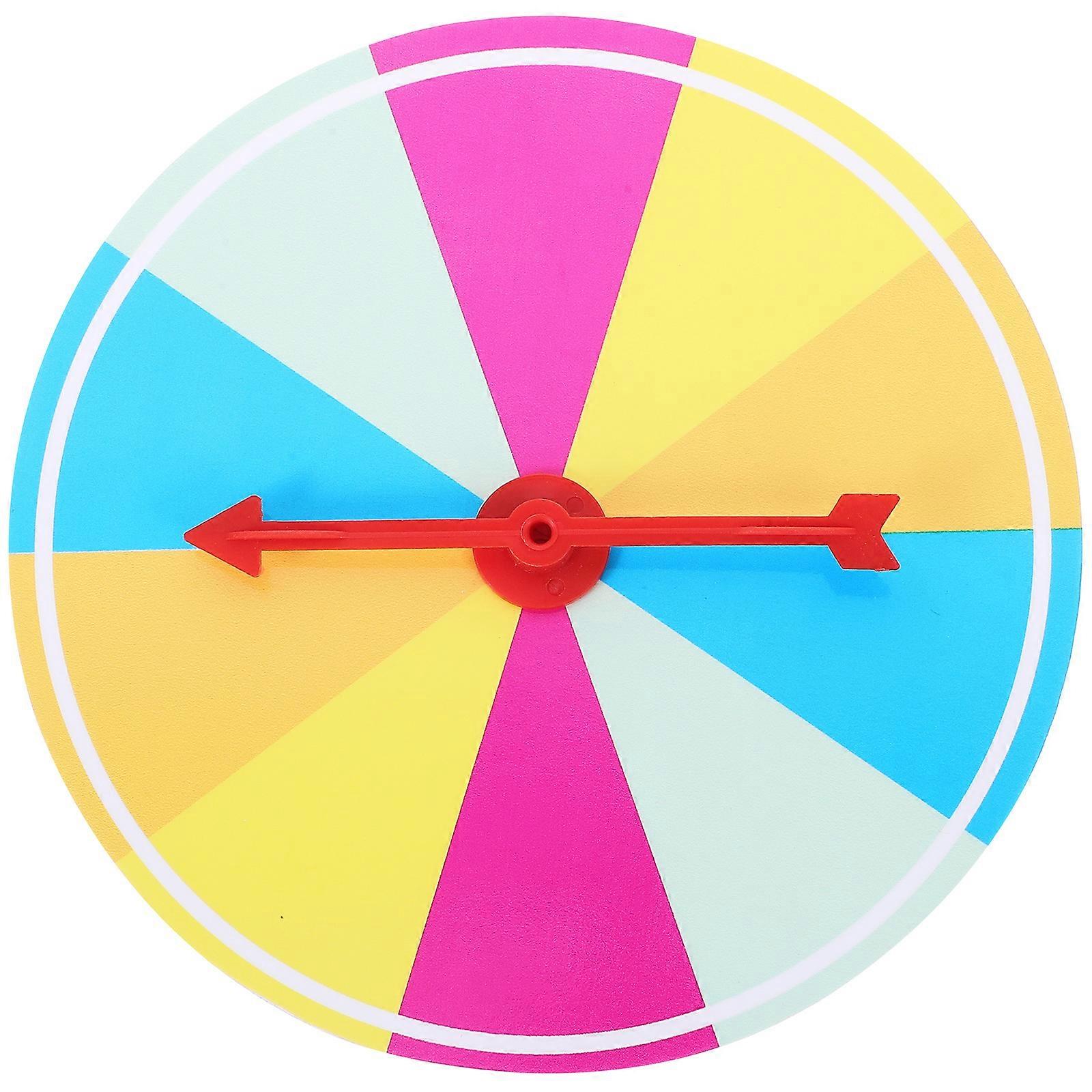 DIY Prize Wheel Fortune Rotating Prize Wheel Party Prize Wheel Game Lottery Turntable for Party