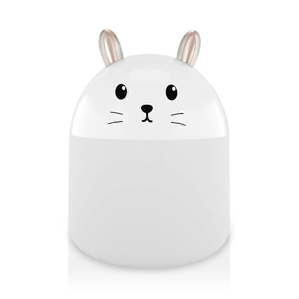 Mini Ambient Light Rabbit Car Humidifier USB Powered Aroma Diffuser Air Purifier