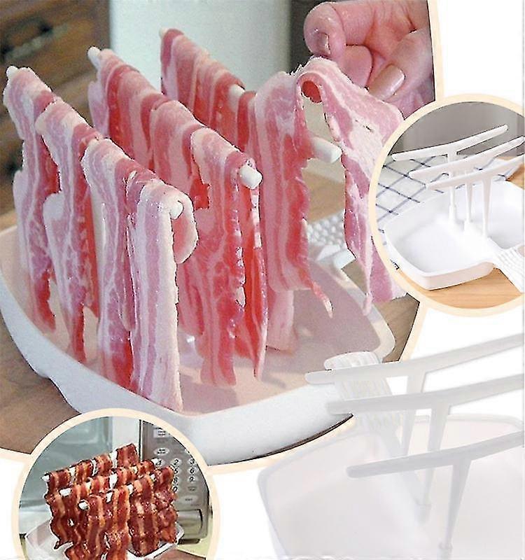 Microwave Bacon Tray Compatible With Bacon, Bacon, Crisper