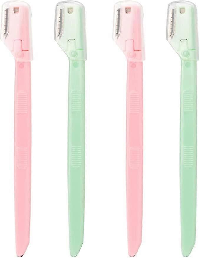 Wenkbrauw scheermes, kleine wenkbrauw scheerapparaat multifunctionele exfoliërende dermaplaning tool trimmen en scheren verzorging wenkbrauw gezicht scheermes en wenkbrauw voor