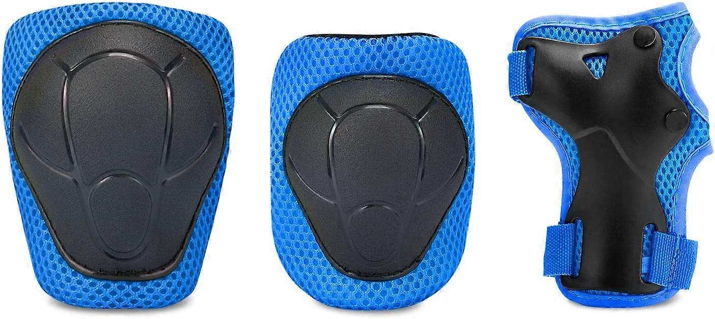 Barn knäskydd set 6 i 1 skyddsutrustning barn knäskydd armbågsskydd set skyddsutrustning se