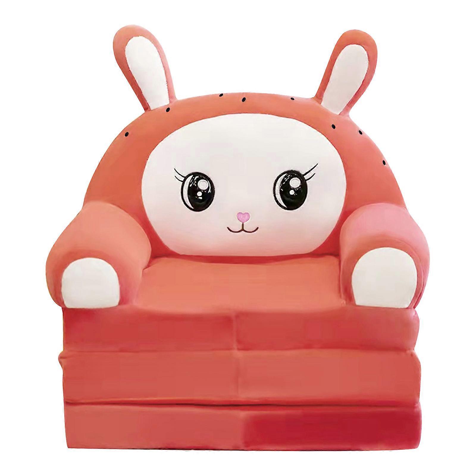 2023 NEW Foldable Kids Sofa Backrest Armchair 2 In 1 Children Cartoon Lazy Sofa Cover Hot