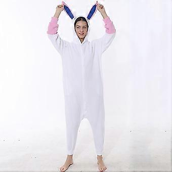Katara 1744 Kigurumi Unisex Adulti Costume Animale Pigiama intero Carnevale, Unicorno Arcobaleno, 165-175cm