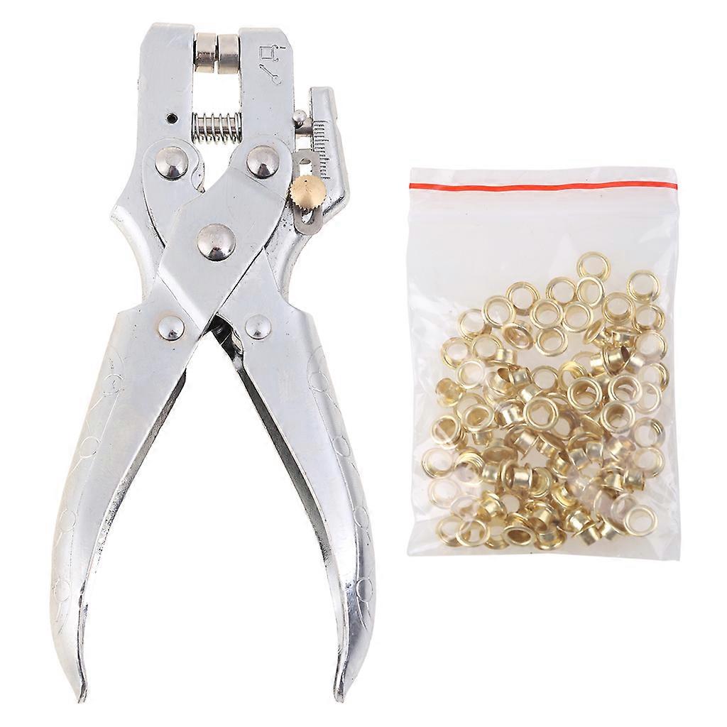 Hole Puncher Metal Pore Diameter Punch Pliers Hand Paper Scrapbooking Punches