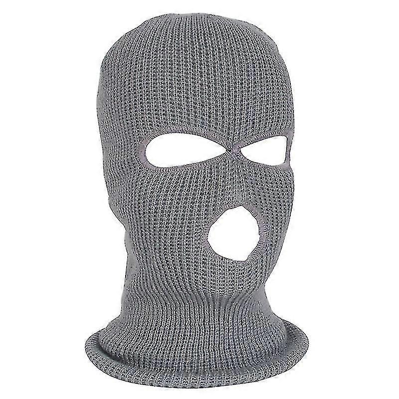 Balaclava com 3 furos, gorro com capuz, capa tática para esqui com rosto inteiro