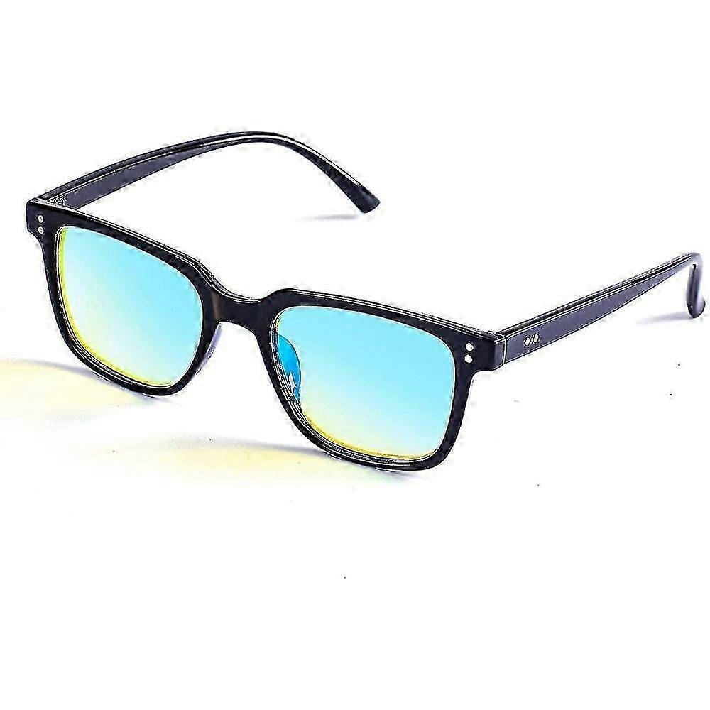 メンズ色覚異常メガネ赤緑盲メガネ屋外と屋内の両方で使用cfv JXY