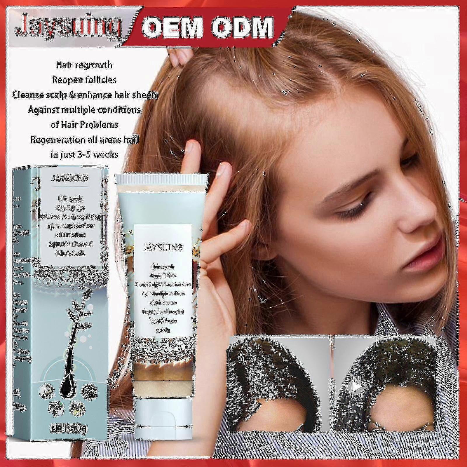 Jaysuing Herbal Hair Growth Scalp Scrub