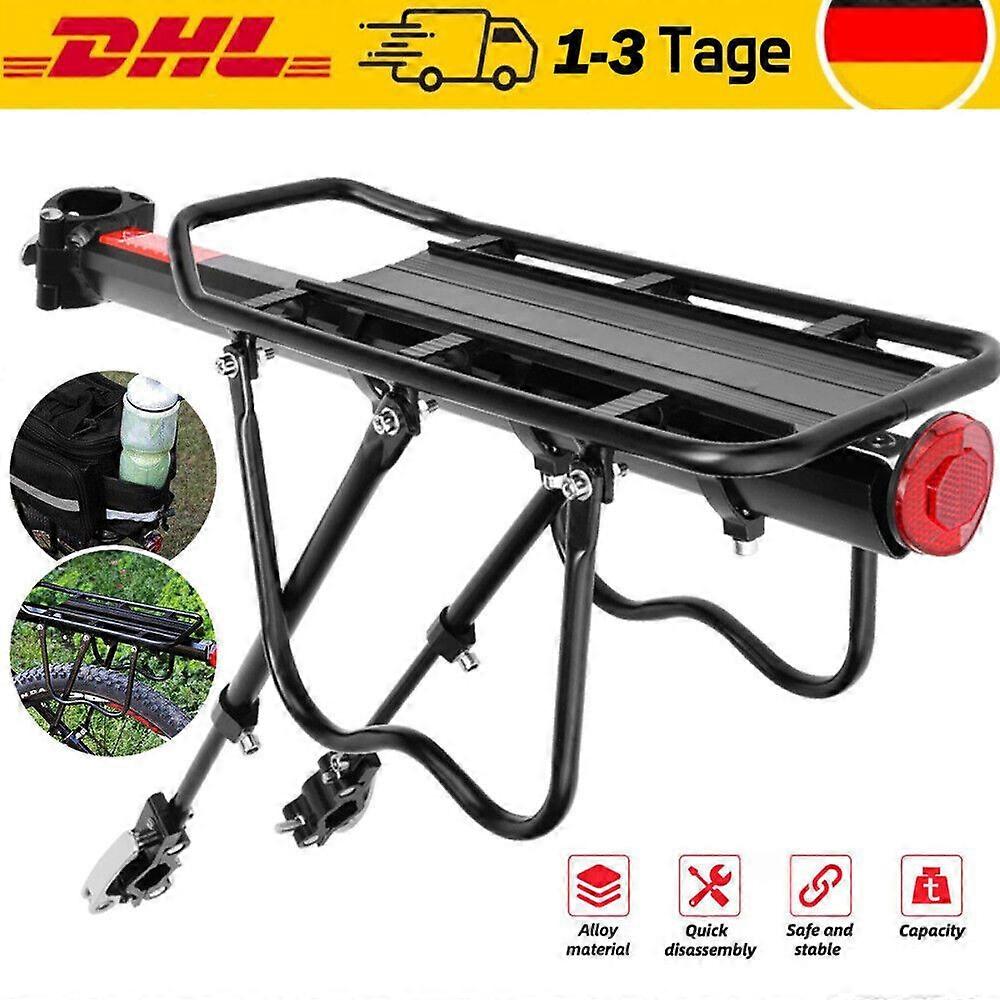 Bagageiro mountain bike bicicleta bagageiro universal para 24-29 polegadas MTB alumínio