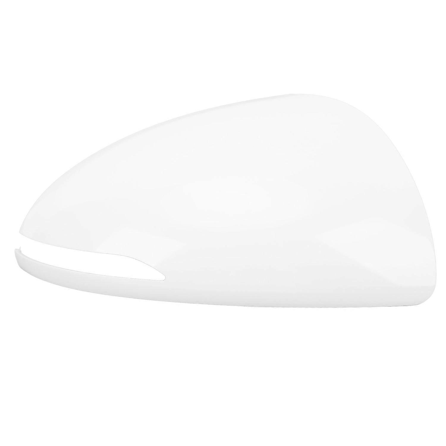 Door Mirror Covers Scratch Resistant Weatherproof White Rear View Mirror Shell Housing for Sonata 20