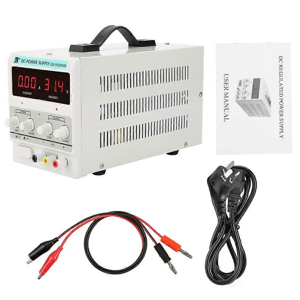 30V 10A Variable Regulated Digital DC Power Supply Precision Adjustable