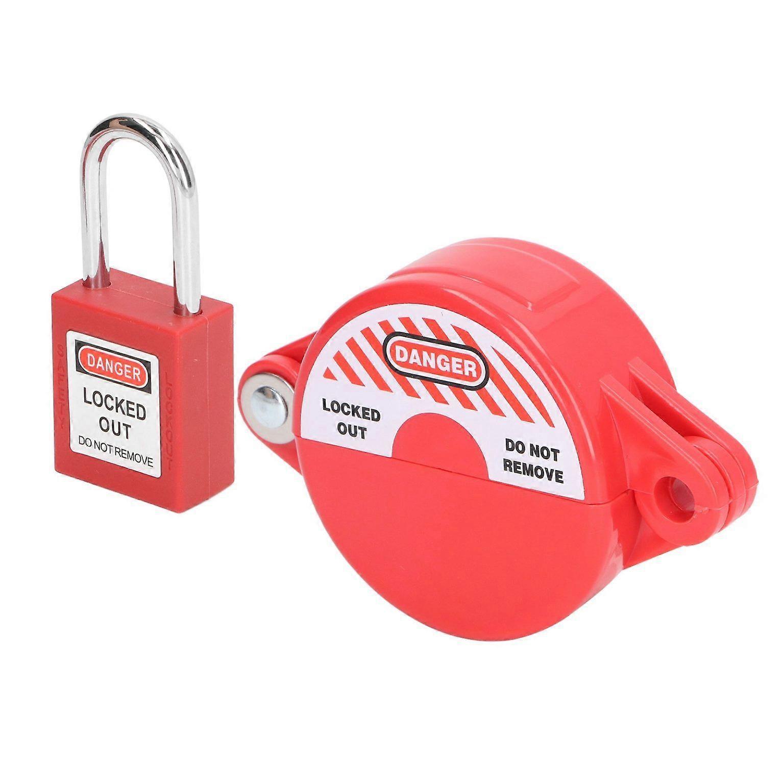 hose bib lock Gate Valve Lockout Set Lockout Tagout Valve Set for Outdoor Garden
