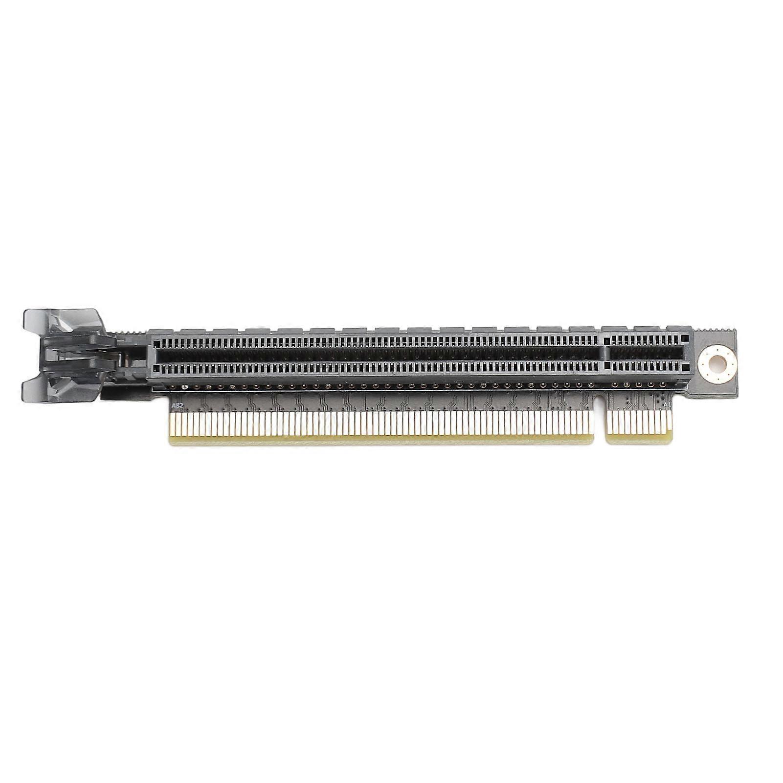 מתאם כרטיס PCIE מחשב 90 מעלות ממיר חריץ PCIE עבור מארז שרת 1U עבור אפיק X16