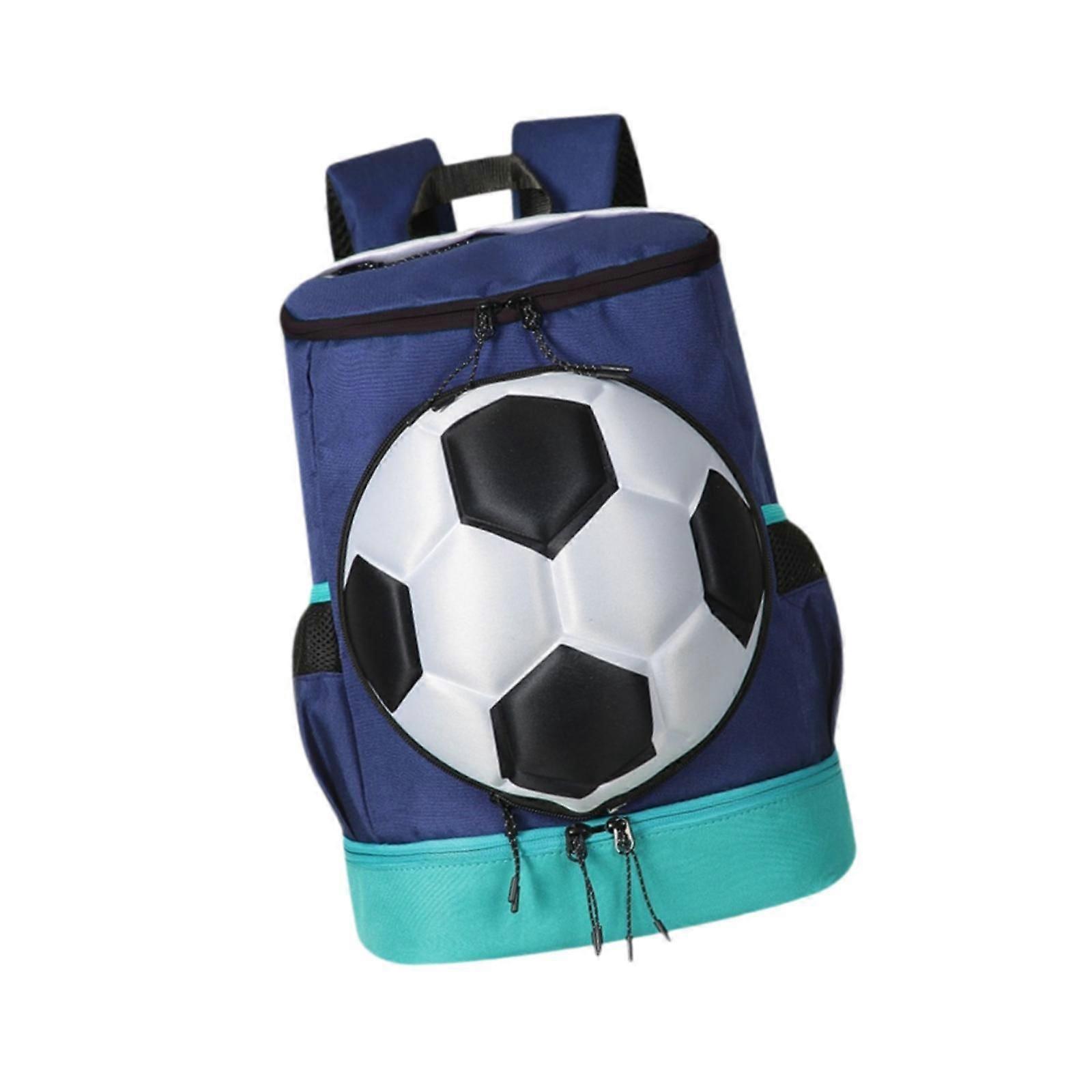 Mochila de futebol elegante com compartimento para sapatos para compras ao ar livre Caminhadas
