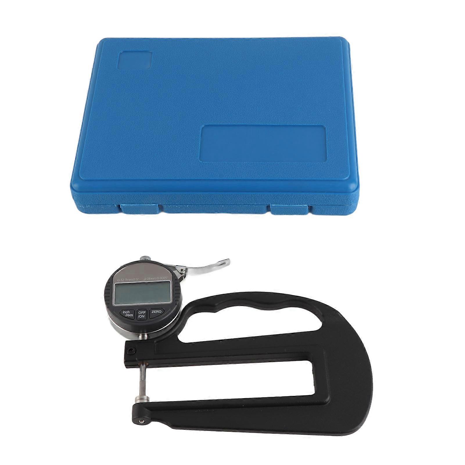 Digital Thickness Gauge | High Accuracy, Large Display, Inch/Metric Conversion, Portable