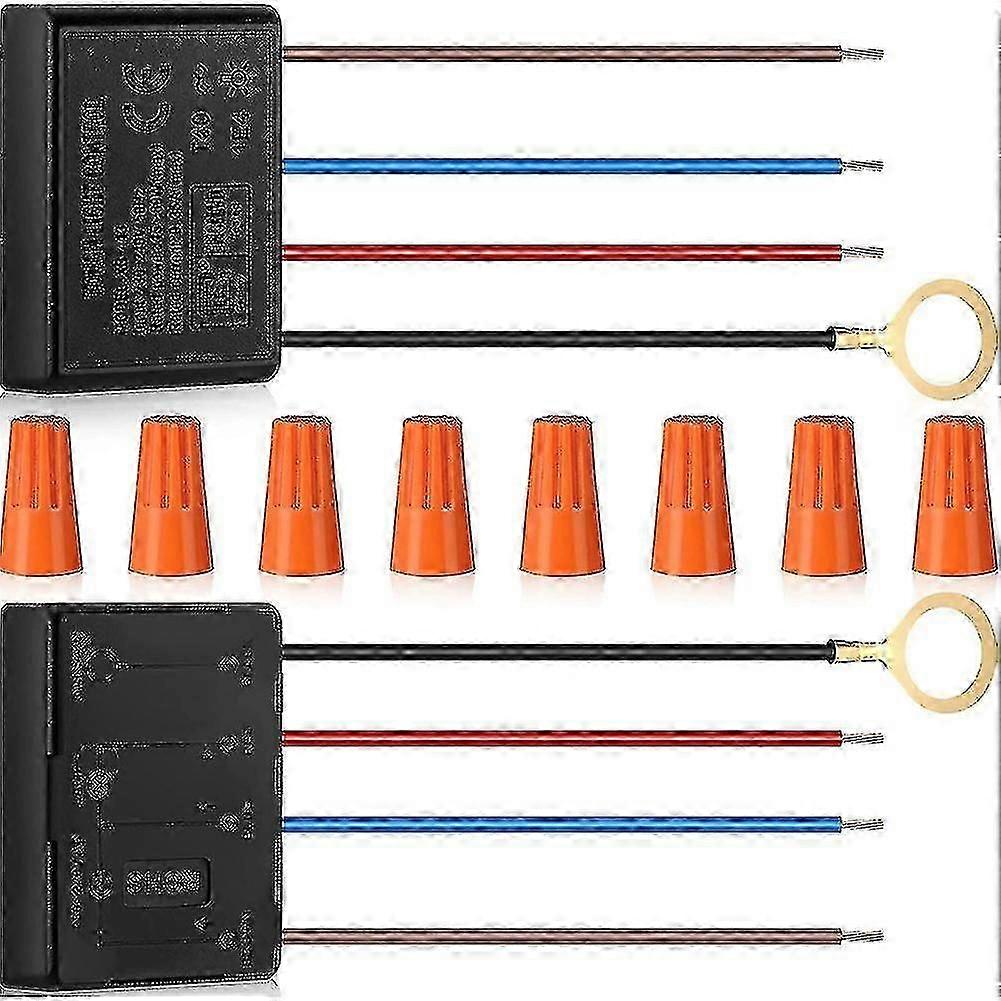 3-way Press Dimmer Switch 2 Pieces,desk Lamp Sensor Dimmer Repair Kit
