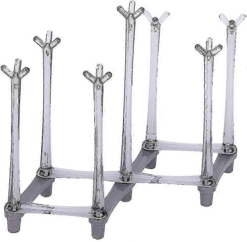 Grigio chiaro Tazza retrattile Stendibiancheria Bicchiere Bevitore Antiscivolo