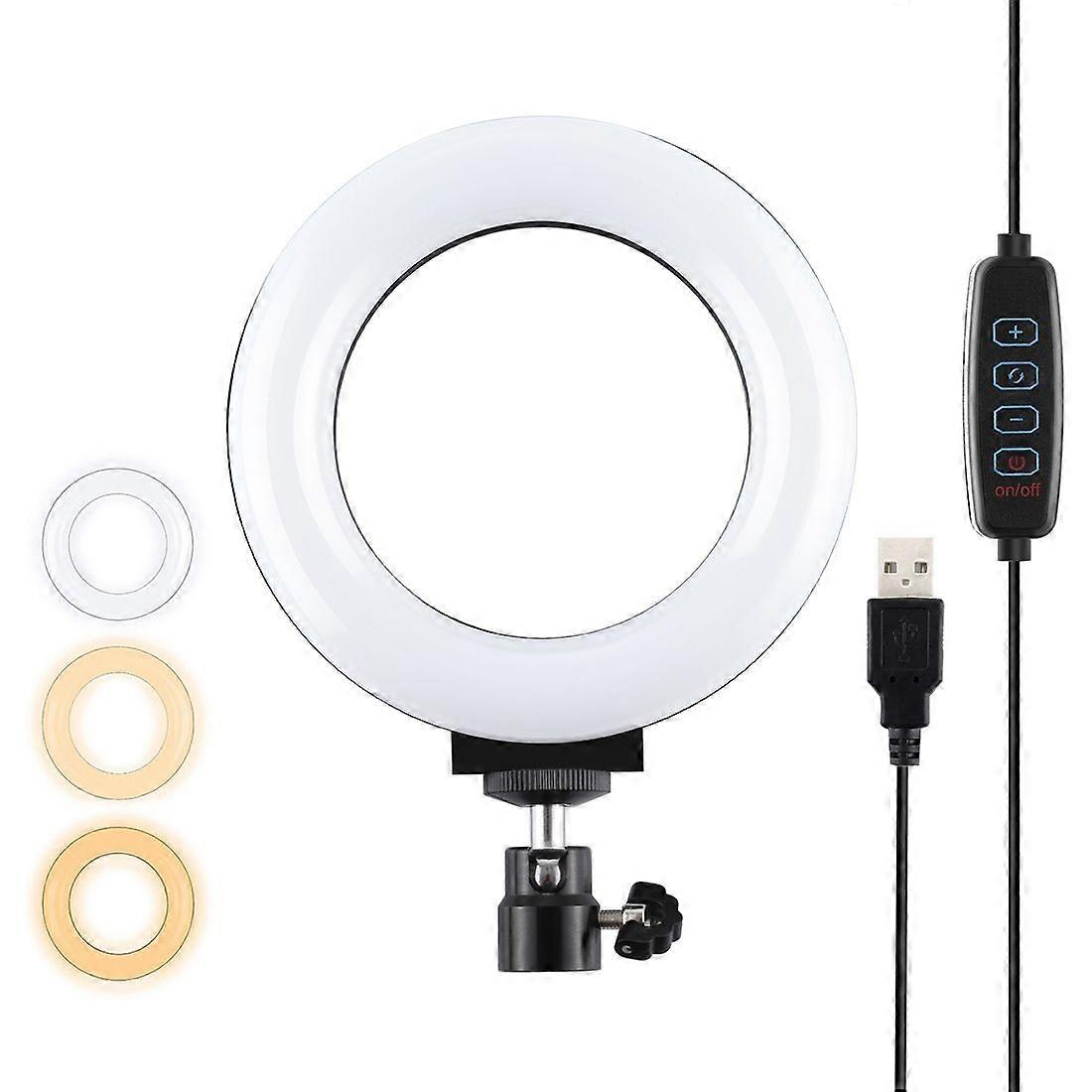 4.7 inch 12cm USB 3 Modes Dimmable LED Ring Light