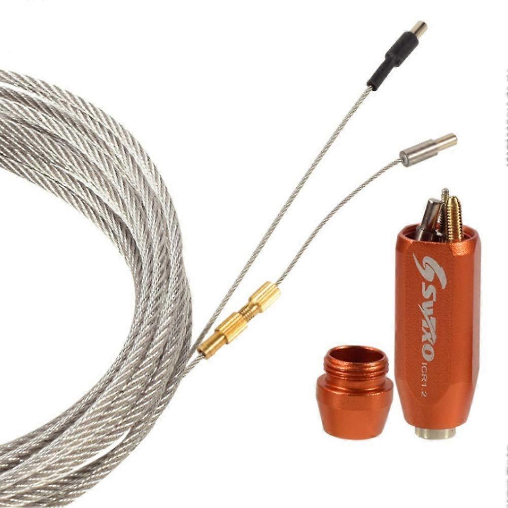 Cable Tool for Cycling Maintenance and Repair - Durable Multi-Functional Bicycle Cable Cutter and Installer Tool