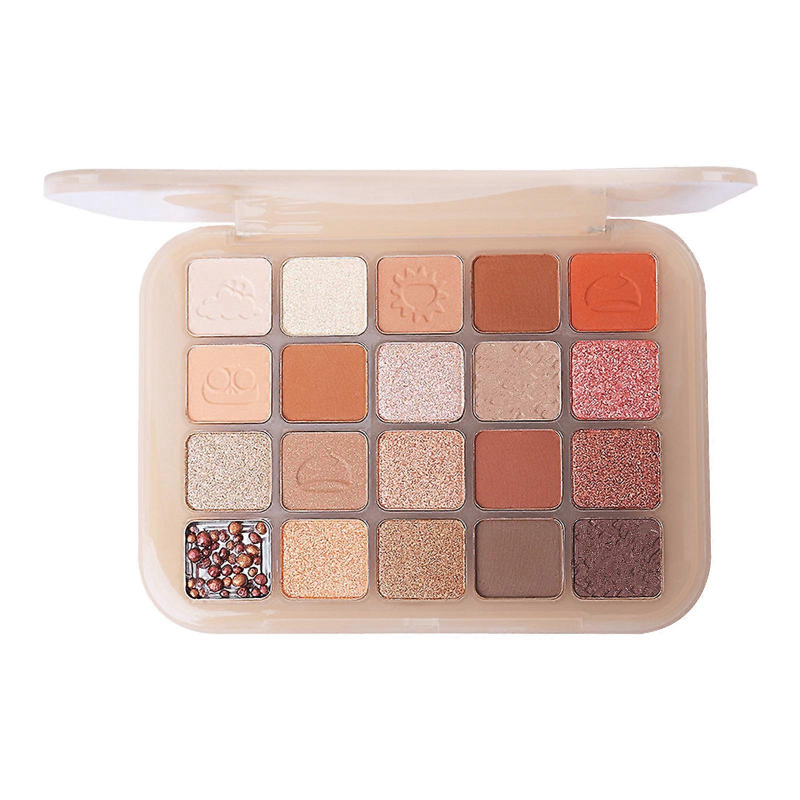 Chestnut 20 color Eyeshadow Palett e Pearly Matte Earth Color Pomegranate See