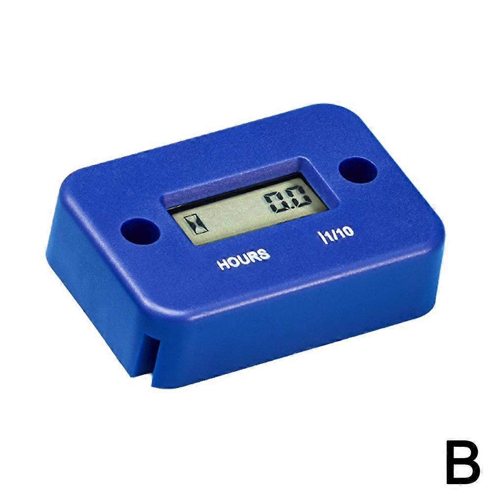 Jauges de moto, minuterie de moteur, compteur horaire de travail, écran LCD étanche