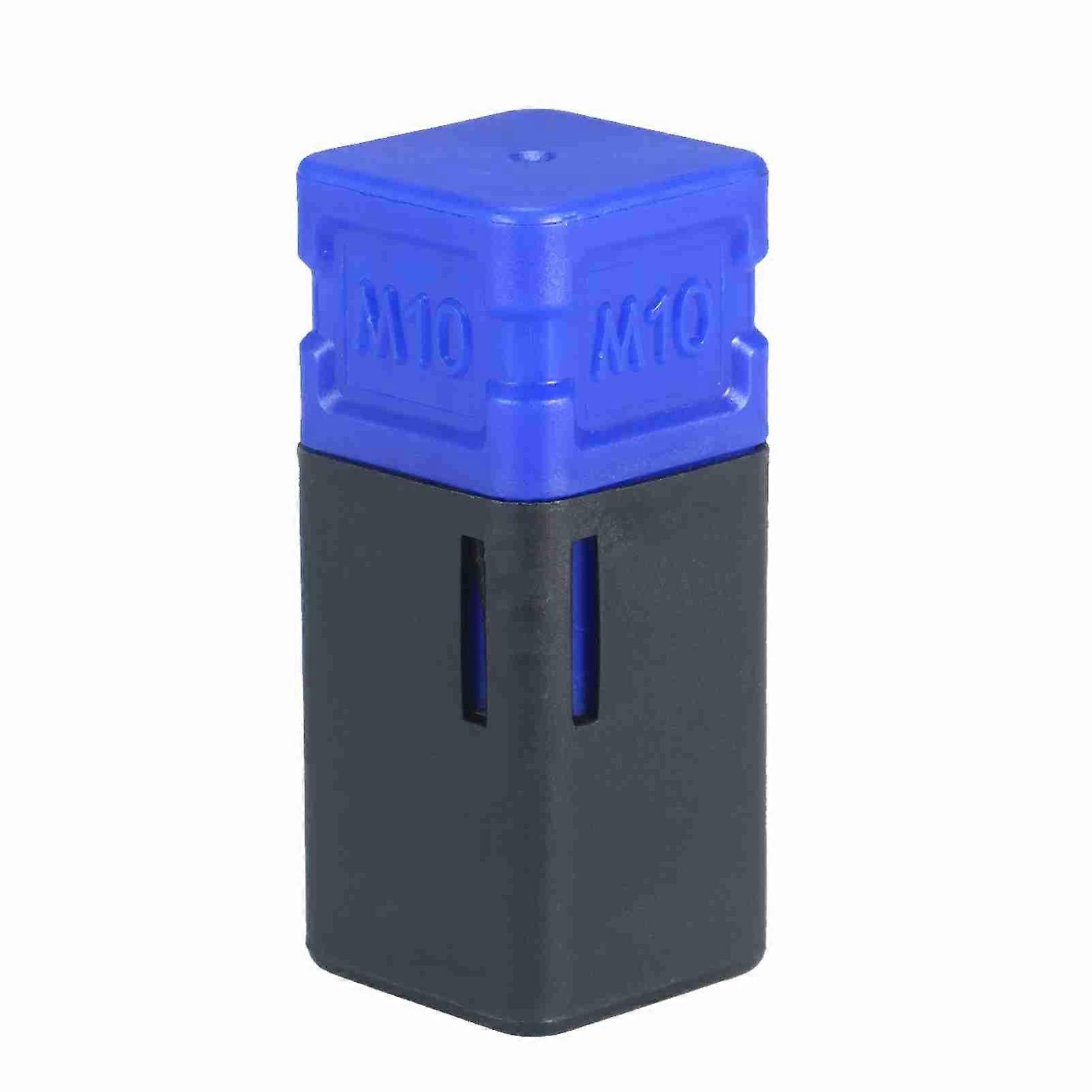 M10 Assorted Rivet Nut Gun Mandrel and Nose Piece Riveter Tip Metric Replacement Riveter Gun Part Threaded Mandrel For Hand Nut Rivet
