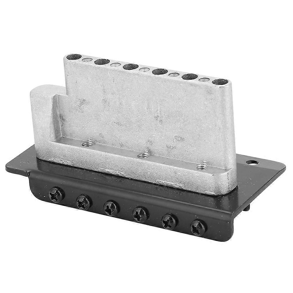 Single Roller Locking Tremolo Bridge Tremolo System for ST Guitar (Black)