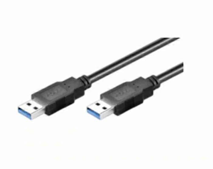Other USB peripherals Microconnect - USB3.0AA5B - USB cable - USB Type A (M) to USB Type A (M) - USB 3.0 - 5 m - Black
