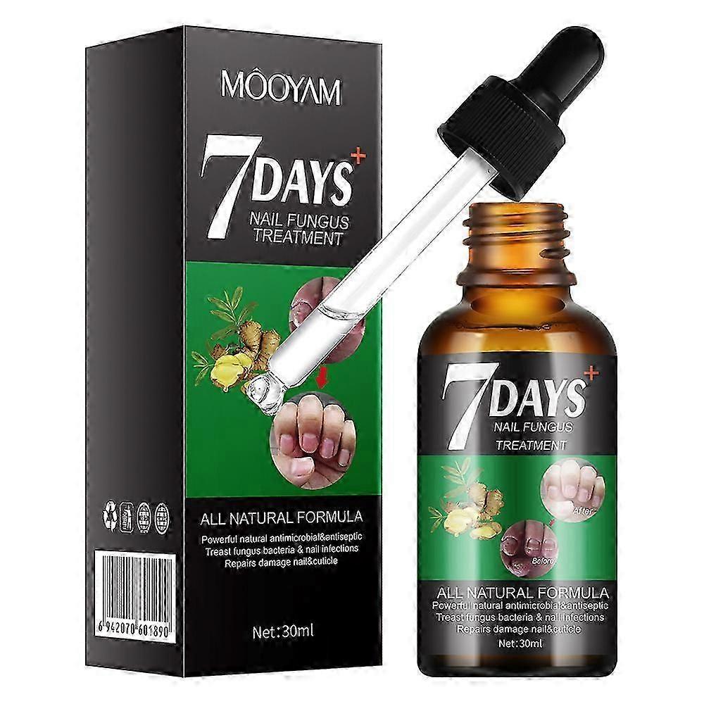 7日間爪水虫治療、7日間爪の成長と強化のための美容液、爪修復ソリューション、健康な爪の回復