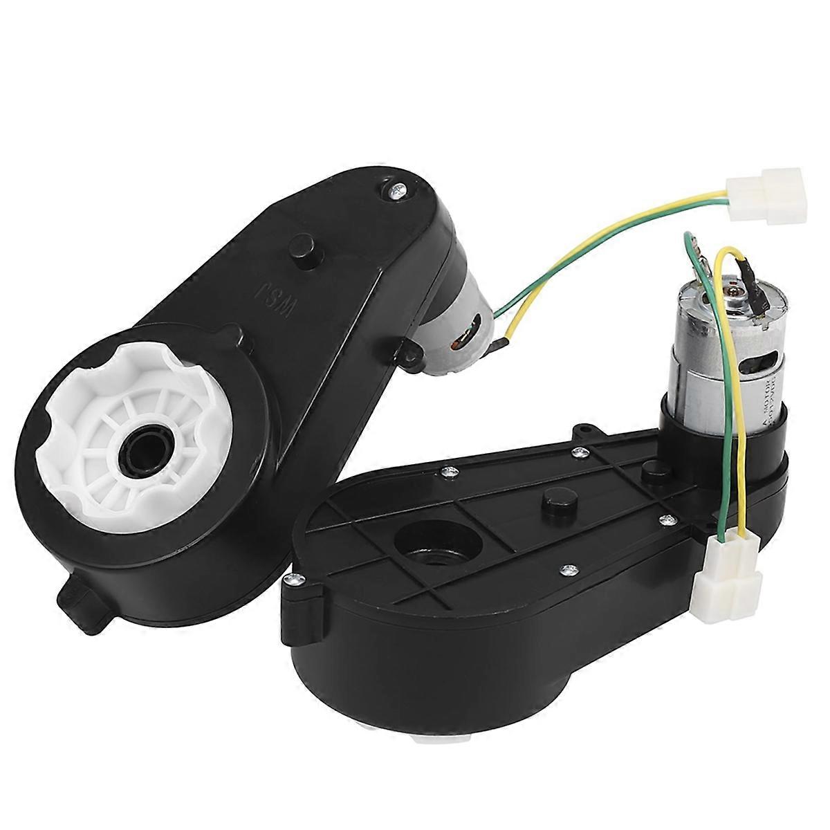 2 Pcs Kids Ride στο κιβώτιο ταχυτήτων αυτοκινήτων 550 12V μηχανή 40000RPM ηλεκτρική μηχανή με GearBox υψηλής ταχύτητας RS550 D