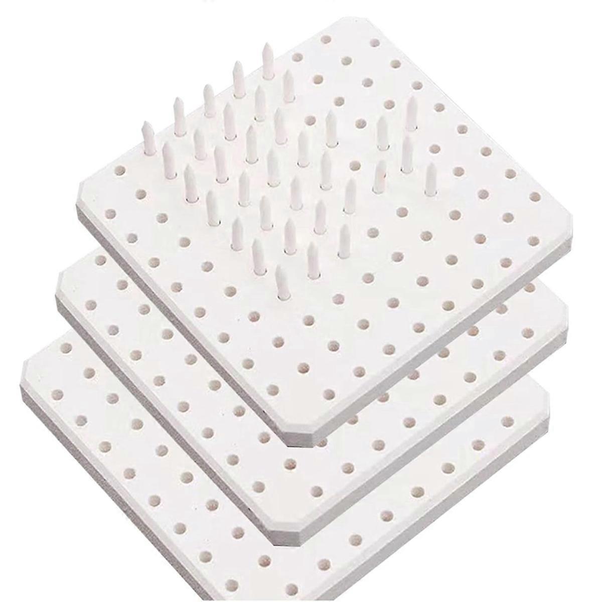 Kiln Stilts Support Nails Pottery Firing Mat(3 Pack)