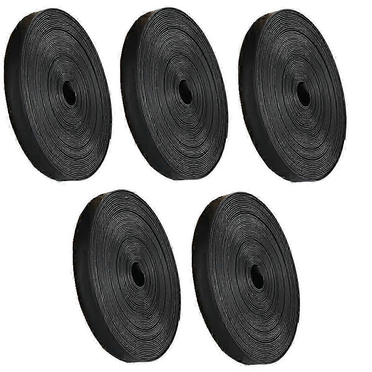 モノクロ滑り止め熱収縮チューブ滑り止め断熱スリーブ防水釣り竿パッケージ5PCS