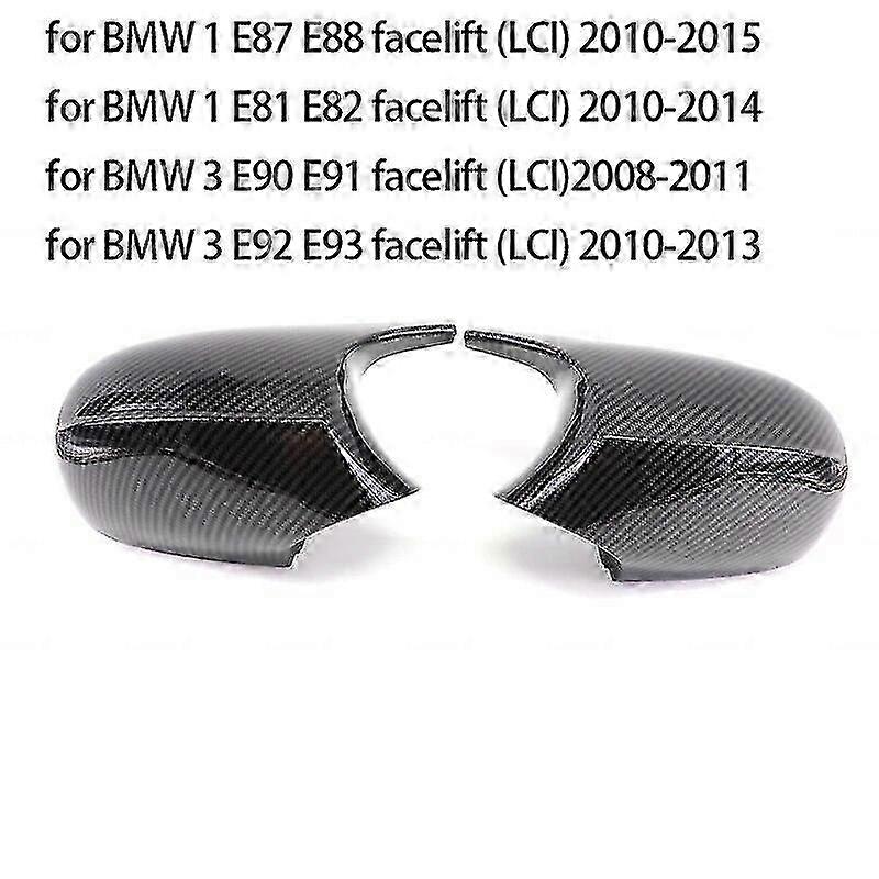Capa do espelho retrovisor para BMW 1 Série 3 E81-E88 M Trim