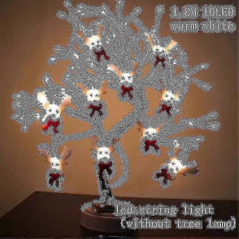 2025 Snowman Christmas Tree Led Garland String Light Merry Christmas Decorations For Home