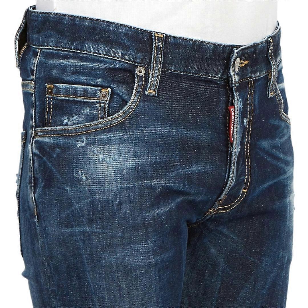 Dsquared2 Super Twinky Jean Plain Blue Jeans | Fruugo US