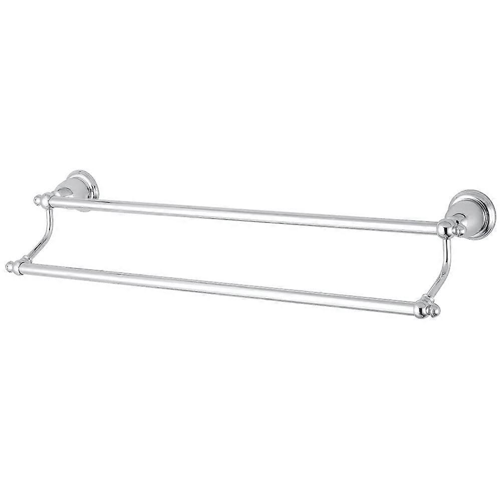 Vintage Polished Chrome Bathroom Towel Bar 24"