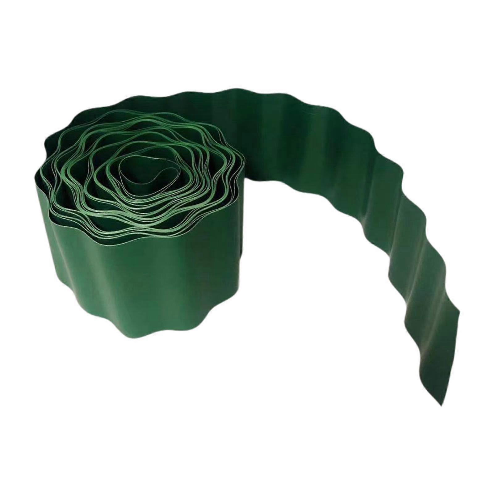 DIY Landscaping PP Border Edging Roll Bendable Waterproof Accessories Green for