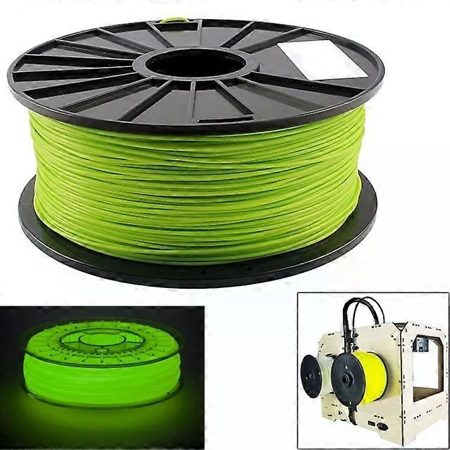 3D Printer Filament-Luminous Green ABS 3.0 mm,135m-Green