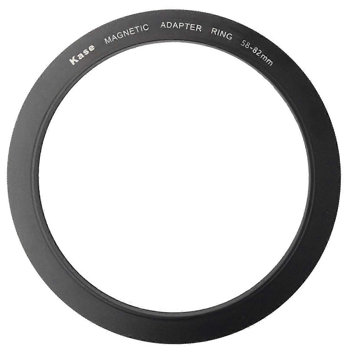 Wolverine 58mm to 82mm Magnetic Step Up Filter Ring Adapter for DSLR Lens Compatibility and Versatile Photography
