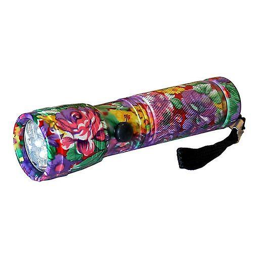 Ficklampa Blommig 9 st LED