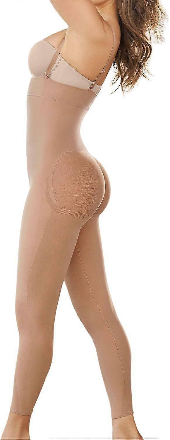Invisible Tummy Control Bodysuit Shapewear Leggings for Women with Leg