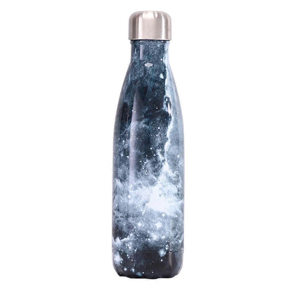 Puntos 500ML Starry Sky/Plating Stainless Steel Insulated Water Bottle Sport Flask Cup