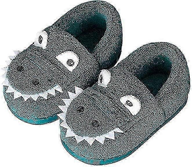 Tytöt Pojat Koti Tossut Lämmin Dinosaur House Tossut