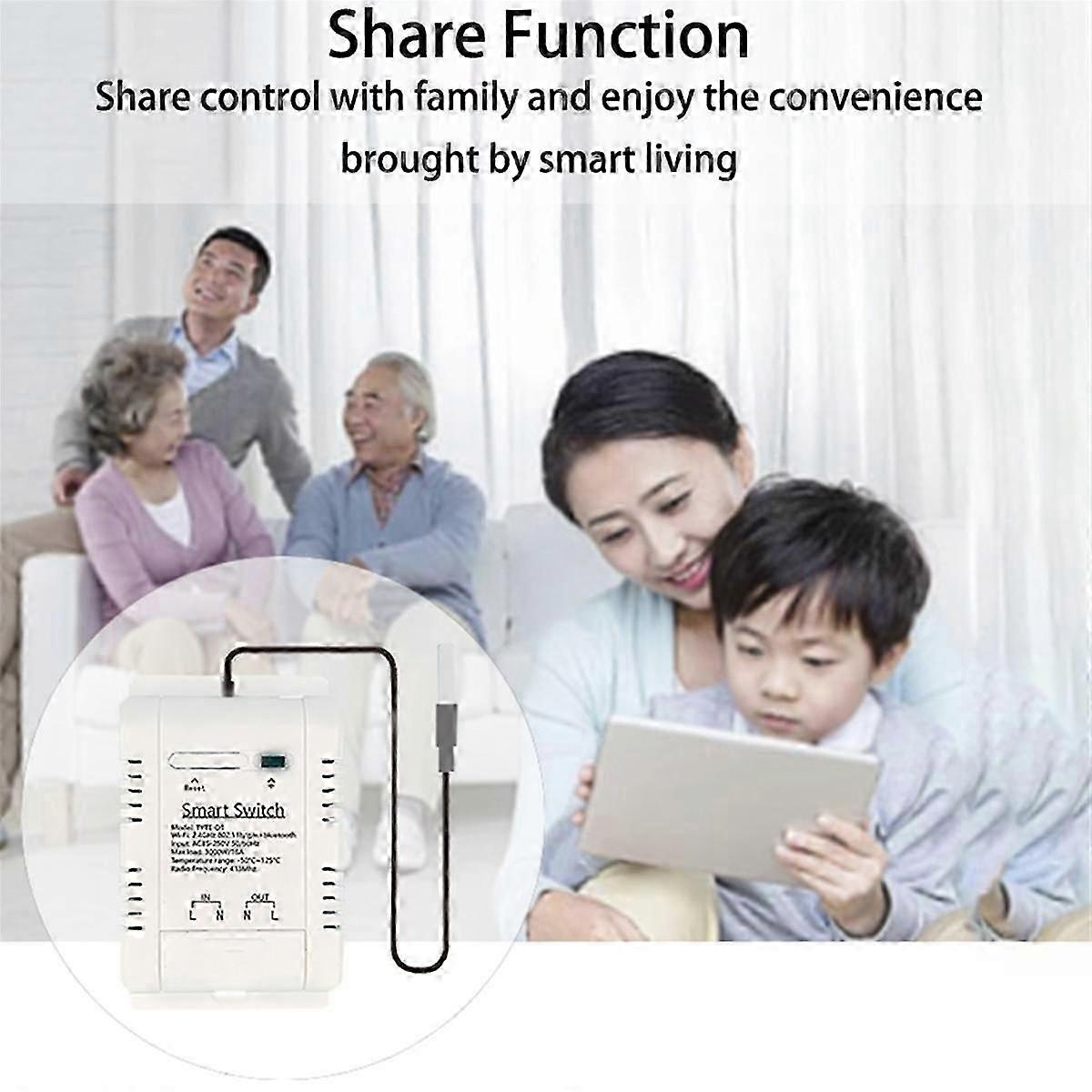 Thermostat Graffiti WIFI Smart Temperature On/Off Switch Timing RF433 ...