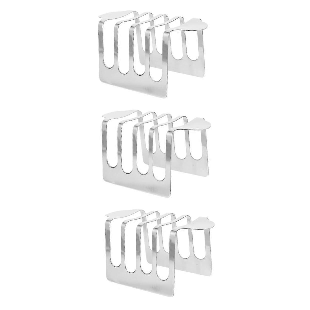 Stainless Steel Bread Rack for Kitchen, Easy to Clean Sliced Bread Holder, Durable Tableware Organizer