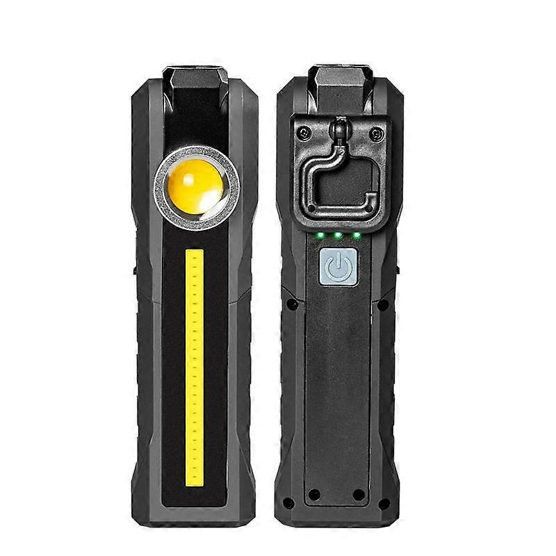 LED-Arbeitsleuchte - COB wiederaufladbarer Magnetfuß 4 Modi tragbar
