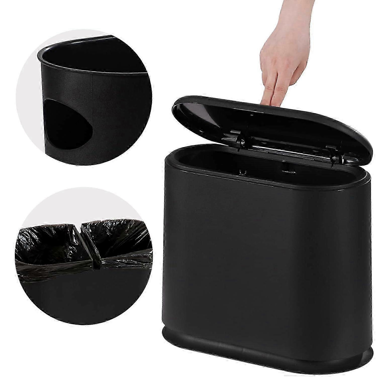 Small Slim Narrow Side Table for Living Room Sofa Bed Under