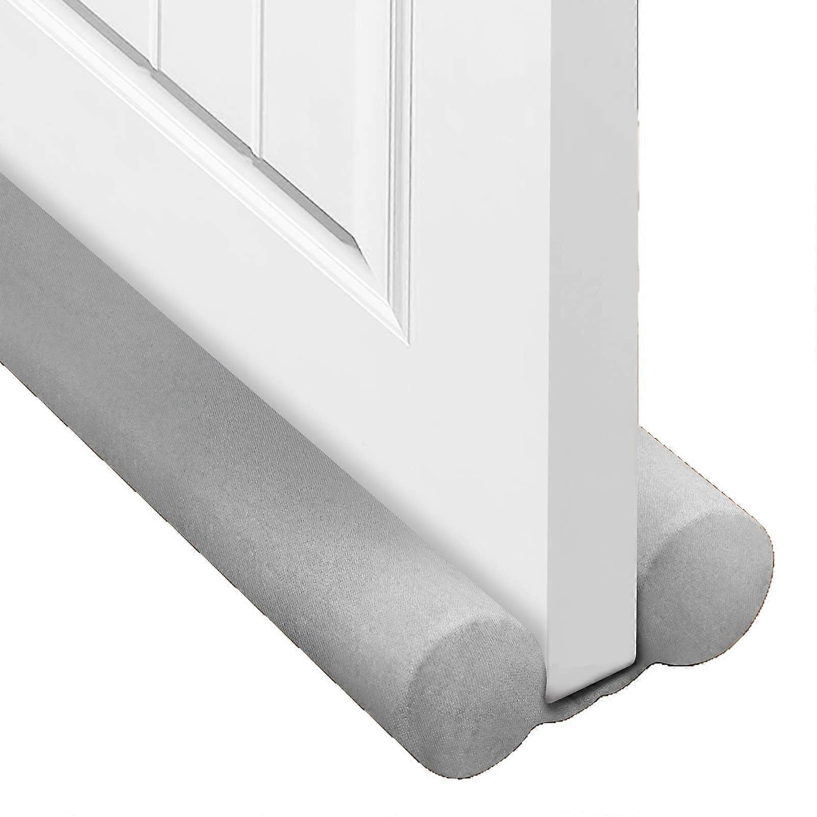 Twin Door Draft Stopper Weather Stripping Window Breeze Blocker Adjustable Door Sweeps 34inch