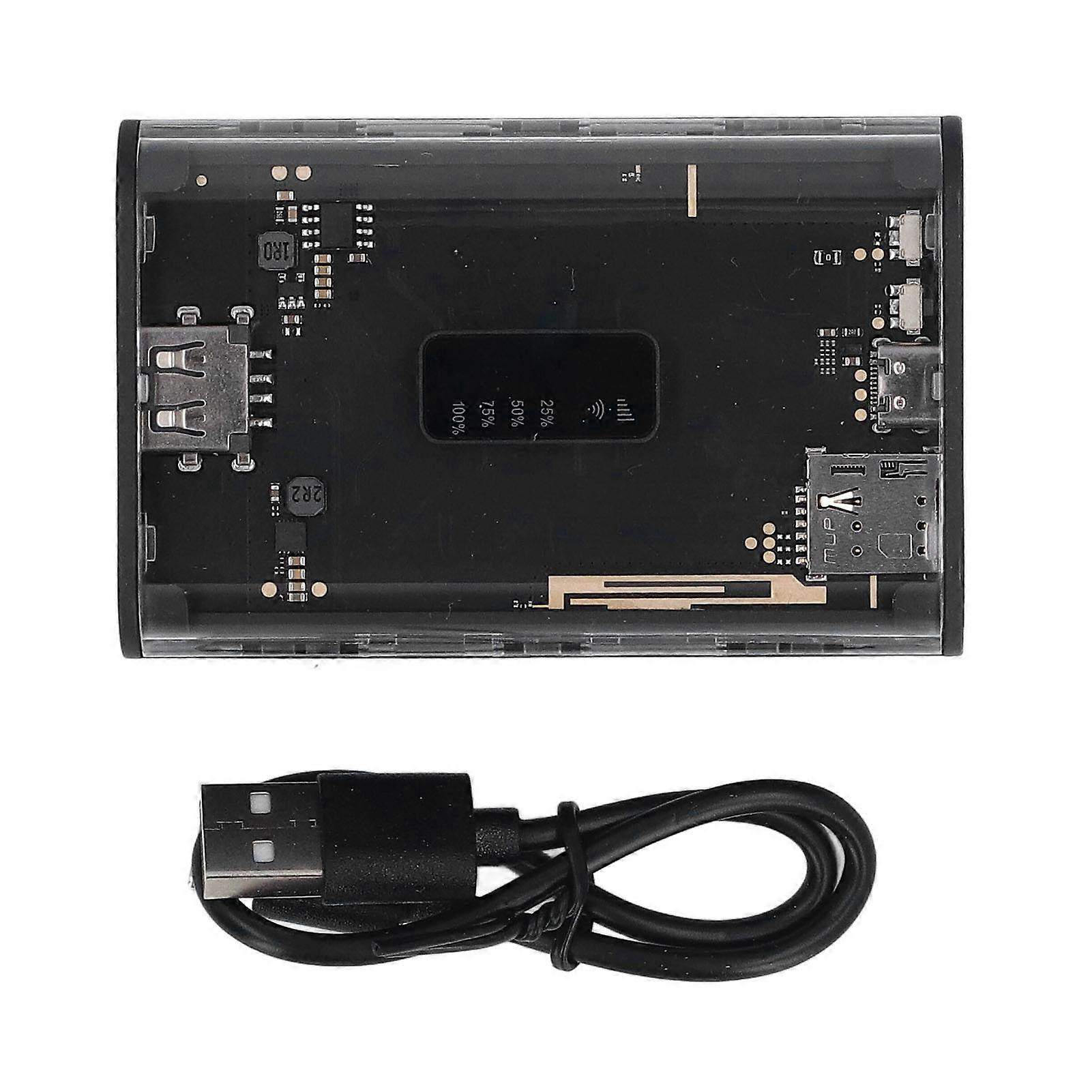 4G LTE 10 Users 150Mbps Unlocked Portable WiFi Travel Mobile Hotspot Router with SIM Card Slot 5200mAh Battery for Asia