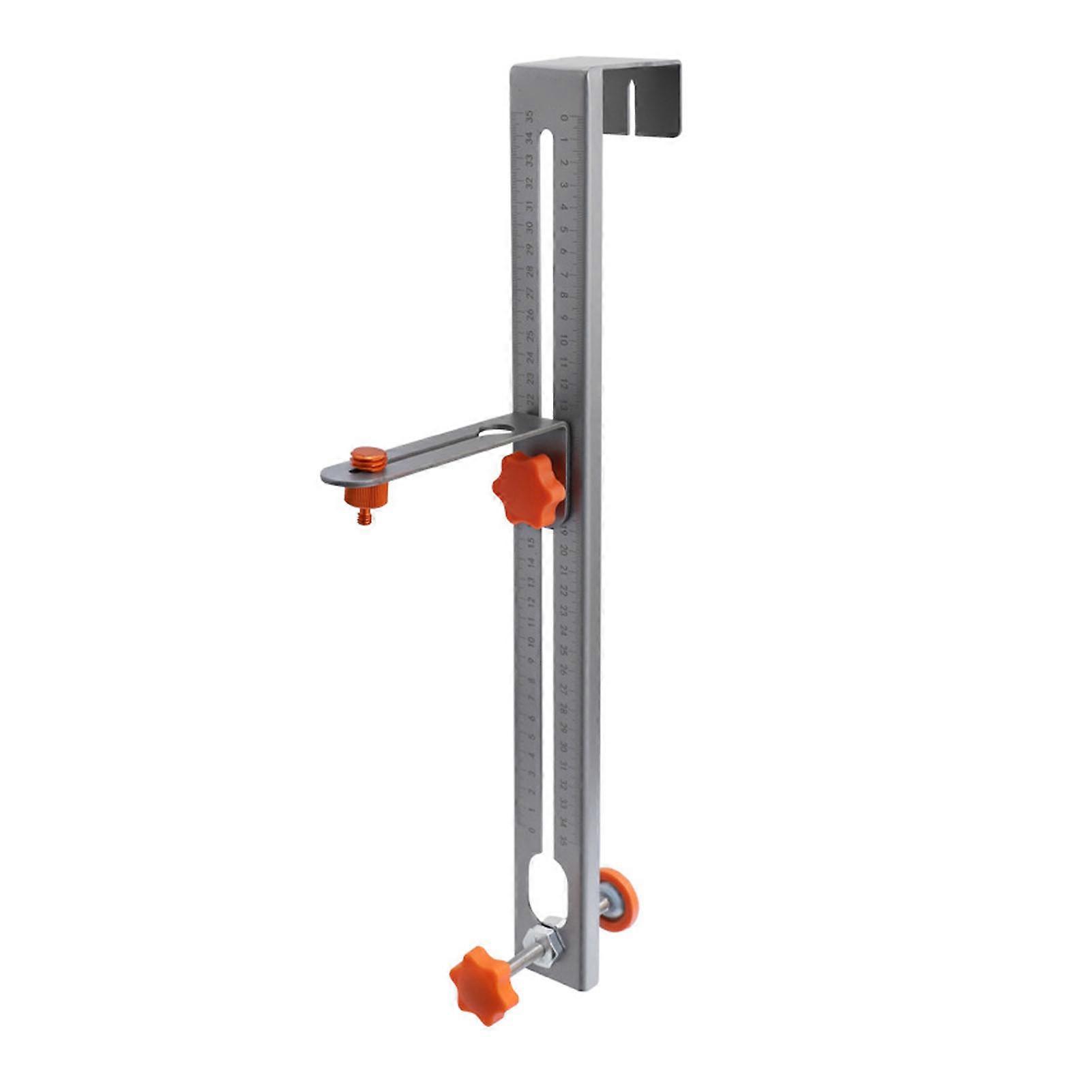 Leveling Tool Wall Mount Bracket 450mm Carbon Steel HD Scale Infared Leveling Tool Support Rod